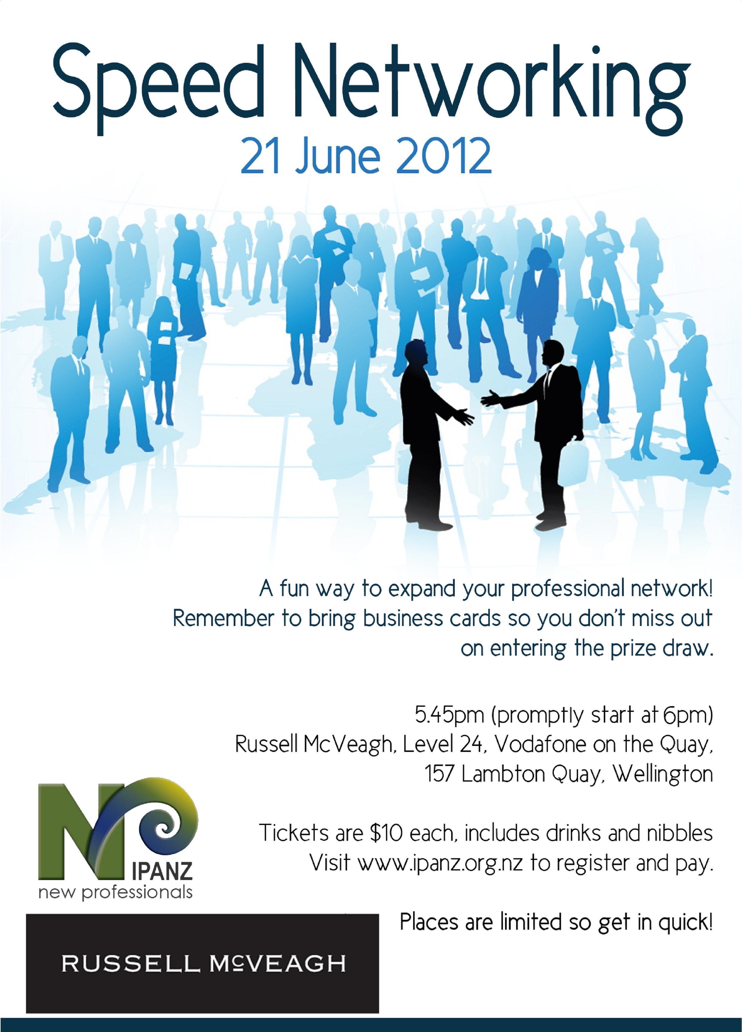 IPANZ New Professionals Speed Networking Institute of Public